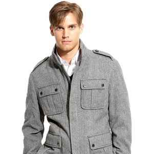 BOSS Black Virgin Wool Field Jacket