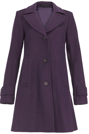 Hudson Box Pleat Coat