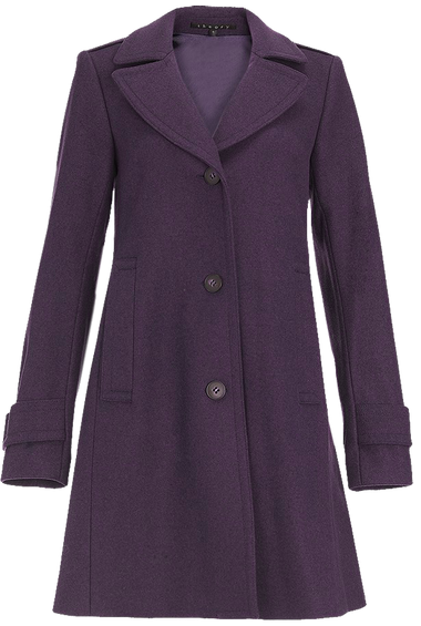 Hudson Box Pleat Coat