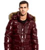 Moncler Rod Quilted Down Parka with Genuine Coyote Fur Trim